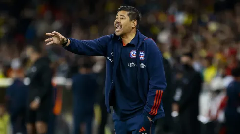 La defensa de Nico Córdova previo al duelo ante Uruguay.

