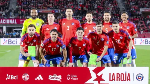 Selección chilena en su último duelo.
