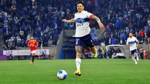 Fernando Zampedri listo para volver a jugar en Católica.
