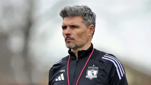 Ortiz probó este sábado la formación para la Supercopa ante la U.
