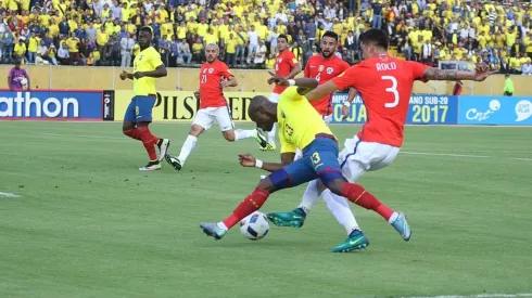 Recordado partido de la Roja en Ecuador.
