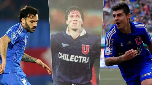 Los tres que han vestido ambas camisetas.
