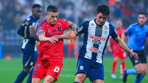 La reacción de Charles Aránguiz tras el empate de la U contra Alianza.
