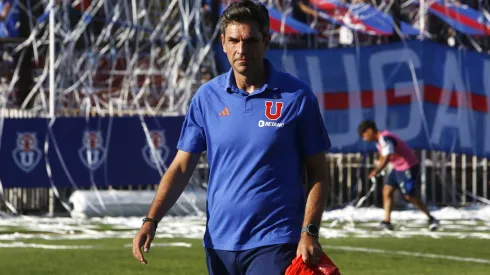 Pellegrino se emociona al hablar de U de Chile y el posible cruce en Copa Sudamericana.
