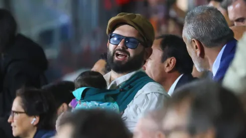 gabriel Boric estuvo presente en el Nacional.
