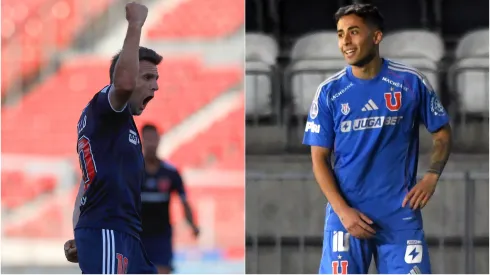 Walter Montillo y Lucas Assadi, los últimos '10' de la U.
