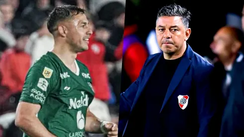 Morales dejó la escoba en River Plate con su gol. 
