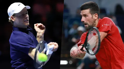 Sinner y Djokovic se enfrentan por la semifinal del 'Six Kings Slam'.
