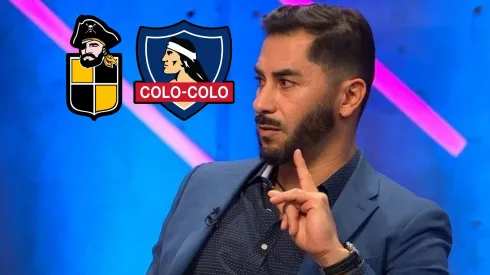 Johnny Herrera y su dilema en el partido.
