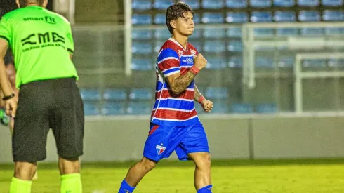 Tomás Roco se coronó campeón en Brasil con Fortaleza.

