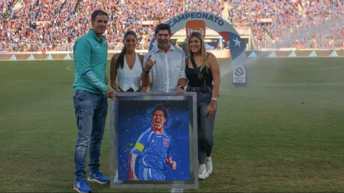 Marcelo Salas y su pasión azul.
