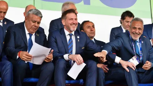 Alejandro Domínguez se reunió con Pablo Milad en Final del Mundial Sub 20.
