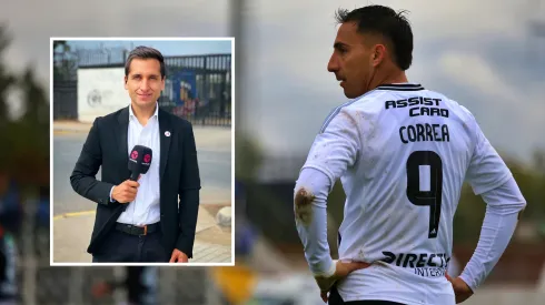 Daniel Arrieta alerta por nueva lesión de Javier Correa en Colo Colo.
