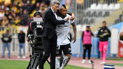 Arturo Vidal aprovechó los dos días libre en Colo Colo.

