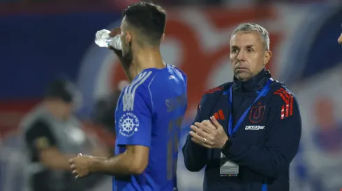 Gustavo Álvarez vive una histórica llave contra Lanús.
