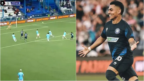 Jordhy Thompson anotó golazo en triunfo de Orenburg ante Sochi
