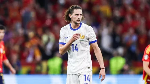 Rabiot em ação pela França na Euro 2024. Foto: Imago
