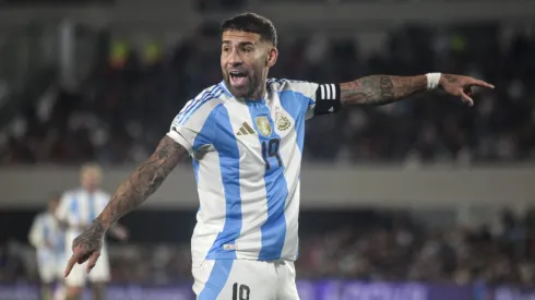 Otamendi marcou o golo da Argentina frente a Venezuela. Foto: Imago
