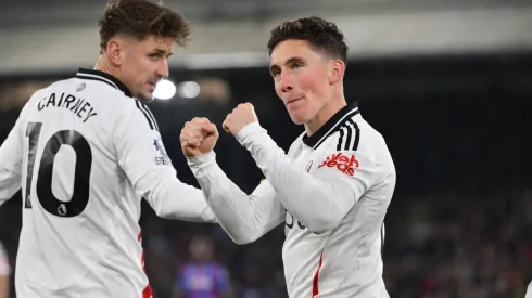 Fulham festeja vitória contra o Crystal Palace. Foto: Imago
