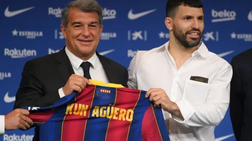 FC Barcelona Sign Sergio Aguero
