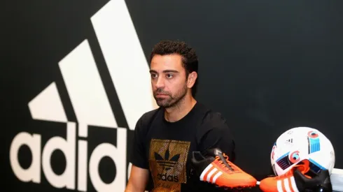 Xavi opens adidas zone in the new flagship Go-Sports Store in the Mall of Emirates Dubai
