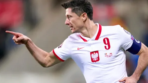 Lewandowski, centroavante da seleção polonesa (Foto: Getty Images)
