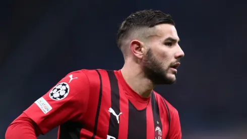 Theo Hernandez of Ac Milan  looks on during the  Uefa
