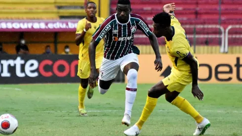 Luiz Henrique foi eleito o craque da partida na vitória do Fluminense sobre o Madureira (Foto: MAILSON SANTANA/FLUMINENSE FC)
