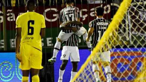 Jhon Arias foi o resposável pelos primeiros ponto do Fluminense no Cariocão (Foto: MAILSON SANTANA/FLUMINENSE FC)
