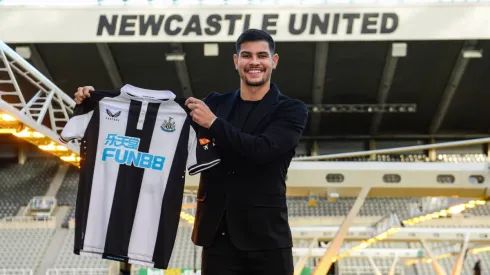 New Newcastle United Signing Bruno Guimaraes Press Conference
