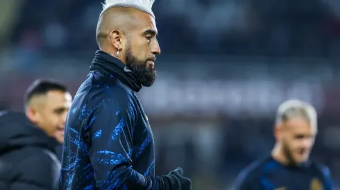 Arturo Vidal of FC Internazionale looks on during the Serie
