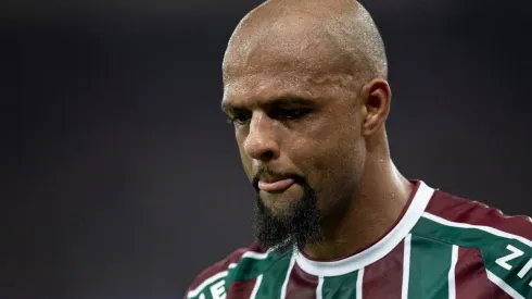 Felipe Melo retorna, elogia postura do Fluminense, mas mostra insatisfação com o resultado final do Fla-Flu (Foto: Jorge Rodrigues/AGIF)
