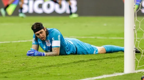 Foto: Rafael Vieira/AGIF – Cássio jogando pelo Corinthians
