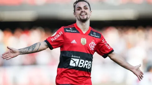 Michael brilhou, em 2021, com a camisa do Flamengo
