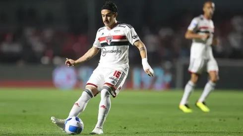 Com contrato perto do fim, Gabriel Neves diz que gostaria de continuar no São Paulo (Fotos: Paulo Pinto / saopaulofc.net)
