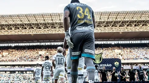 Goleiro do Santos assume a responsabilidade pela derrota contra o Goiás (Foto: Ivan Storti/Santos FC)
