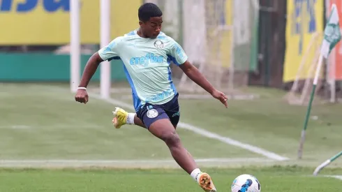 Ramon Menezes revela que ainda não é momento para levar Endrick para a Seleção Sub 20 (Foto: Cesar Greco/Palmeiras)
