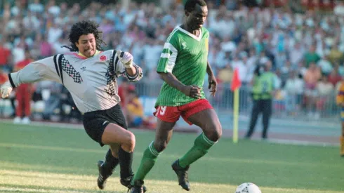 1990 FIFA World Cup Cameroon v Colombia Naples Italy
