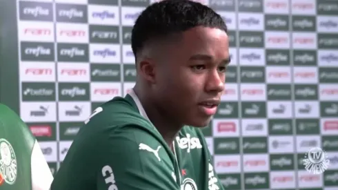 Reprodução TV Palmeiras
