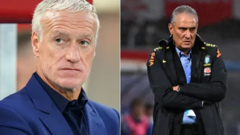 Christian Hofer/Kenta Harada/Getty Images – Didier Deschamps e Tite
