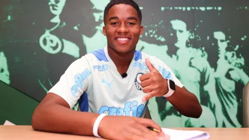 Endrick acertou oficialmente com o Real Madrid
