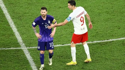 Messi e Lewandowski.
