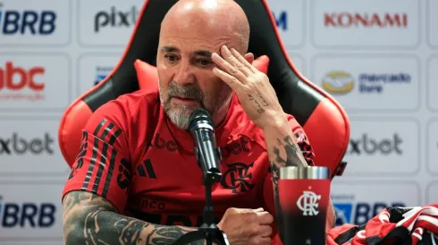 Flamengo Unveils New Coach Jorge Sampaoli
