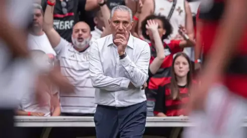 Tite: técnico abriu o jogo sobre futuro do Flamengo (Foto: Paula Reis / Flamengo / Divulgação)
