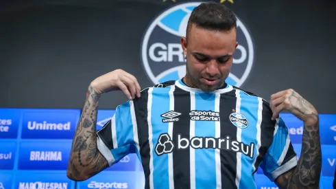 Luan: atacante deve deixar o clube gaúcho (Foto: Lucas Uebel/Grêmio/Divulgação)
