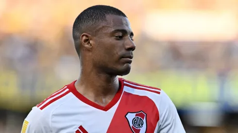 De La Cruz: meia não é o único jogador do River Plate que interessa ao Flamengo (Foto: Luciano Bisbal/Getty Images/Argentina)
