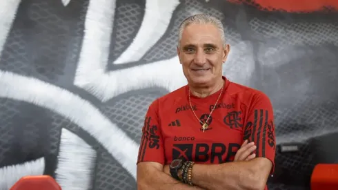 Tite: técnico recebeu reforços caseiros no Flamengo (Foto: Flamengo/Divulgação)
