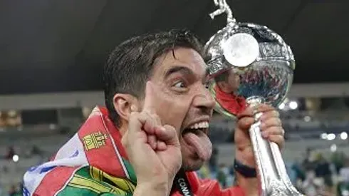 Abel Ferreira é campeão da Libertadores duas vezes pelo Palmeiras. Foto: Ricardo Moraes – Pool/Getty Images

