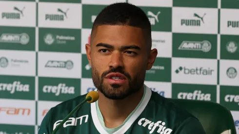 Tabata: meia admitiu que não jogou bem no Palmeiras (Foto: Cesar Greco/Palmeiras/Divulgação)
