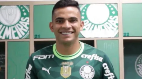 Bruno Rodrigues é o novo reforço do Palmeiras. (Foto: Divulgação/Palmeiras)
